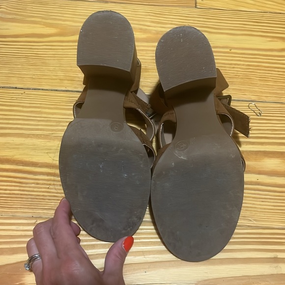 Universal Thread - sz 8- Etta ankle strap sandals - Picture 5 of 5